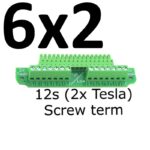 12 cell (2x 6s Tesla) screw terminals $0.00